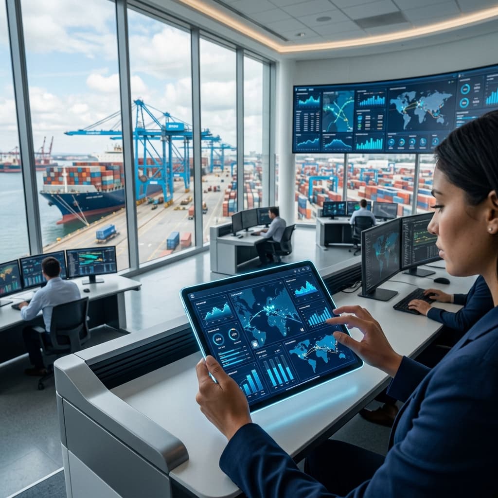 Modern Cargo Dashboard