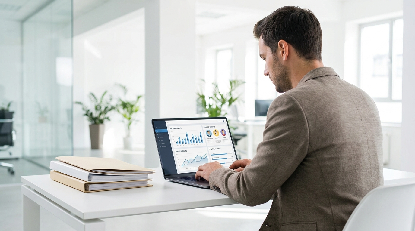 export document presentation software dashboard screenshot